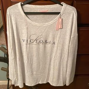 NWT- Victoria’s Secret sleep tee shirt